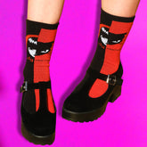 Emily The Cat Crew Socks - 3 Pair Pack